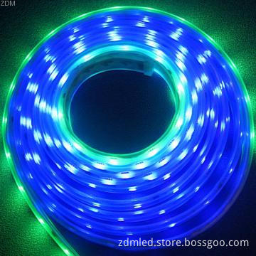 Waterproof SMD 5050 RGB solar powered led strip lights